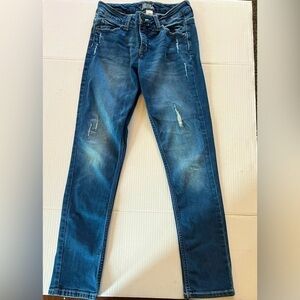Justice Mid Rise Super Skinny Jeans. Girls size 12
